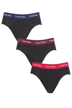 Load image into Gallery viewer, Mens 3 Pack Calvin Klein Cotton Stretch Hip Briefs
