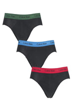 Load image into Gallery viewer, Mens 3 Pack Calvin Klein Cotton Stretch Hip Briefs
