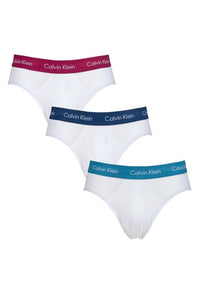 Mens 3 Pack Calvin Klein Cotton Stretch Hip Briefs