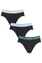 Load image into Gallery viewer, Mens 3 Pack Calvin Klein Cotton Stretch Hip Briefs
