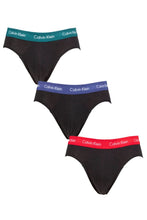 Load image into Gallery viewer, Mens 3 Pack Calvin Klein Cotton Stretch Hip Briefs
