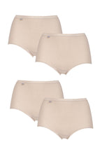 Load image into Gallery viewer, Ladies 4 Pair Sloggi Basic Maxi Briefs
