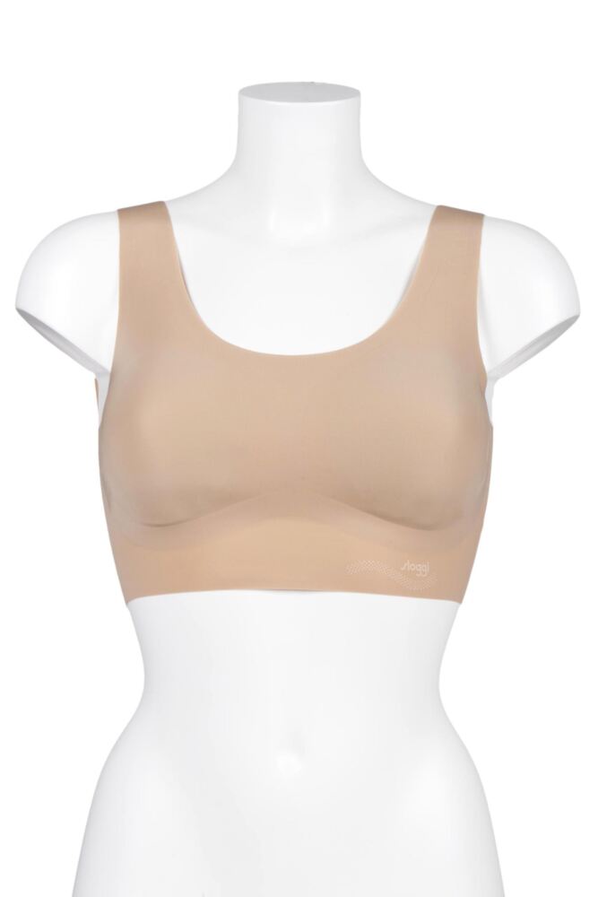 Ladies Sloggi Zero Feel Seamfree Bra Top with Removable Pads