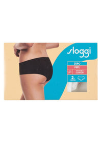 Ladies 2 Pack Sloggi Zero Feel Seamfree Hipster Knickers