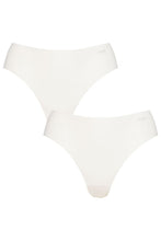 Load image into Gallery viewer, Ladies 2 Pack Sloggi Zero Feel Seamfree Tanga Knickers
