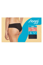 Load image into Gallery viewer, Ladies 2 Pack Sloggi Zero Feel Seamfree Tanga Knickers
