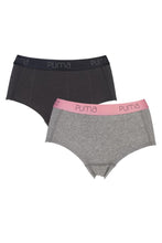 Load image into Gallery viewer, Ladies 2 Pair Puma Basic Mini Shorts
