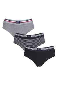 Ladies 3 Pack Jockey Brief Knickers