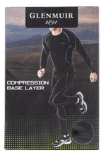 Load image into Gallery viewer, Mens 1 Pack Glenmuir Short Sleeved Compression Base Layer T-Shirt
