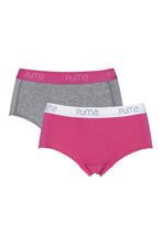 Load image into Gallery viewer, Ladies 2 Pair Puma Basic Mini Shorts
