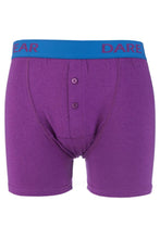 Load image into Gallery viewer, Mens 1 Pack SOCKSHOP Dare to Wear Bamboo Button Front Boxer Trunks
