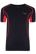 Load image into Gallery viewer, Mens 1 Pack Glenmuir Short Sleeved Compression Base Layer T-Shirt
