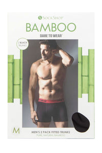 Mens 2 Pack SOCKSHOP Dare To Wear Bamboo Trunks