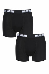 Mens 2 Pack SOCKSHOP Dare To Wear Bamboo Trunks