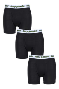 Mens 3 Pack SOCKSHOP Lazy Panda Bamboo Boxer Shorts