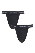 Load image into Gallery viewer, Mens 2 Pack Calvin Klein Cotton Stretch Thong Briefs
