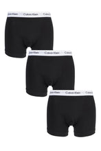 Load image into Gallery viewer, Mens 3 Pack Calvin Klein Cotton Stretch Trunks
