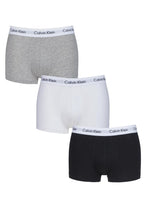 Load image into Gallery viewer, Mens 3 Pair Calvin Klein Low Rise Trunks
