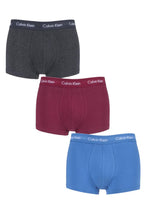 Load image into Gallery viewer, Mens 3 Pair Calvin Klein Low Rise Trunks
