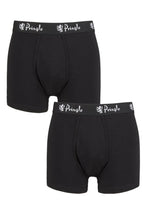 Load image into Gallery viewer, Mens 2 Pack Pringle Plain Hipster Trunks
