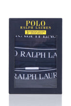 Load image into Gallery viewer, Mens 3 Pack Ralph Lauren Plain Cotton Stretch Longer Leg Boxer Briefs
