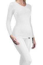 Load image into Gallery viewer, Ladies 1 Pack Heat Holders Long Sleeved 0.39 Tog Thermal Vest
